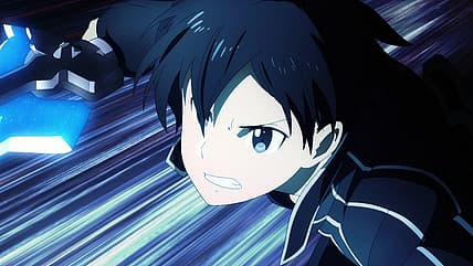 Kirito prepares final blow against An Incarnation of the Radius in Sword Art Online The Movie