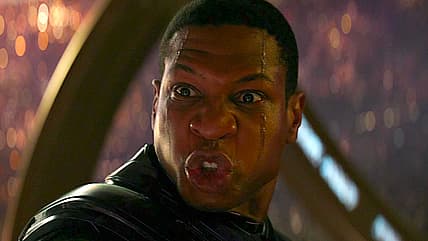 Kang the Conqueror angered by Scott Lang's defiance in Ant-Man and the Wasp Quantumania (2023)