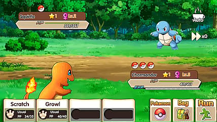 Player's Charmander fights Squirtle in Pocket Monster: Remake (2015), Guangzhou Maichi Network