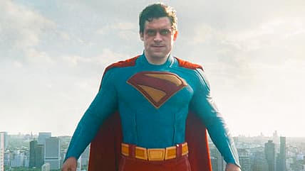 Superman (David Corenswet) aura farms after defeating a battalion of Raptors in Superman (2025), DC