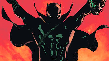 T'Challa warns the Skrull Empire on Jason Pearson's cover to Black Panther Vol. 4 #39 (2008)