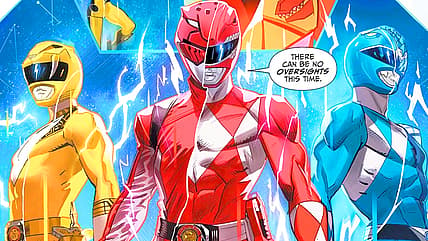 Emissaries vow to assist Rangers protecting Morphin' Grid in Mighty Morphin' Power Rangers Vol. 1