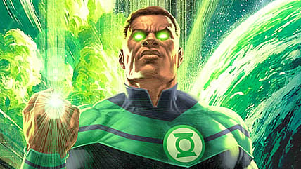 John Stewart reports for duty on Ariel Olivetti's variant cover to Green Lantern Corps Vol. 4 #1