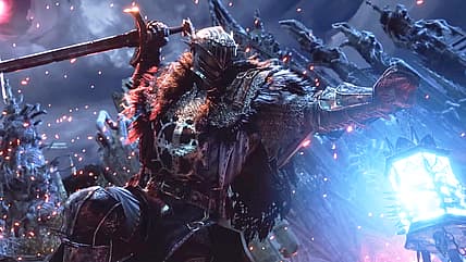 The Bearer (James Alexander) unleashes the power of the Lamp in Lords of the Fallen (2023), CI Games