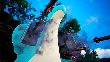 Relaxaurus launches its Hungry Missiles in Palworld (2024), Pocketpair