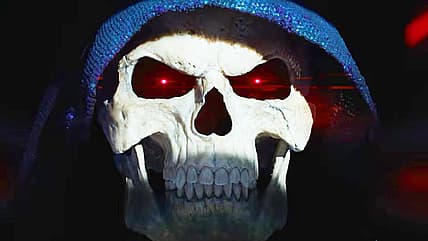 Skeletor (Jared Leto) says thee 'Nyeh!' in Masters of the Universe (2026), Amazon MGM