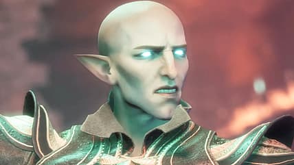 Solas struggles to control his magics in Dragon Age: The Veilguard (2024), BioWare