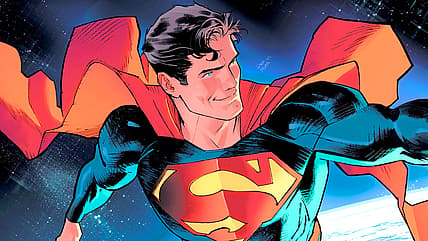 Superman smiles heading home on Dan Mora's cover to Superman: Kal-El Returns Special (2023), DC
