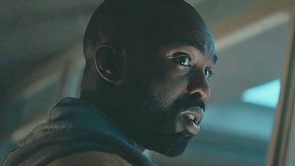 George (Paapa Essiedu) faces down a collapsing black hole in The Lazarus Project Season 1, Episode 8 (2022), TNT