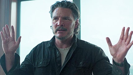 Joel (Pedro Pascal) tries to find some common ground with Abby (Kaitlyn Dever) in The Last of Us Season 2 Episode 2 "Through the Valley" (2025), HBO