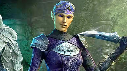 Tanlorin (Vico Ortiz) makes their debut in The Elder Scrolls Online (2014), ZeniMax Studios/Bethesda Softworks