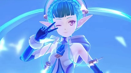 Mare (Maria Naganawa) arrives to help in The Legend of Heroes: Trails through Daybreak (2021), Nihon Falcom