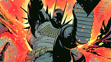Batman launches his one-man assault against Black Mask on Nick Dragotta's cover to Absolute Batman Vol. 1 #6 "The Zoo, Part Six" (2024), DC