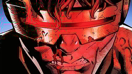 Cyclops dares 3K to come for mutant-kind in X-Men Vol. 7 #17 "Visitor" (2025), Marvel Comics. Words by JKed MacKay, art by Ryan Stegman, JP Mayer, Livesay, Fernando Sifuentes, and Clayton Cowles.