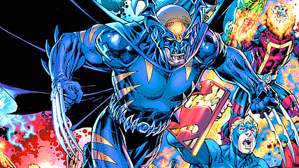 Dark Claw rushes into battle on Jim Lee's variant cover to DC Versus Marvel Omnibus (2025), DC/Marvel Comics