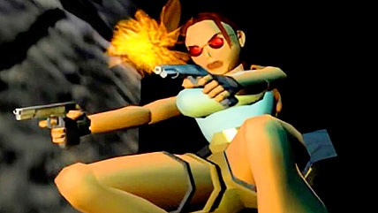 Lara Croft makes her debut in Tomb Raider (1996), Eidos Interactive