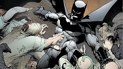 Batman fighting the Court of Owls in Batman: The Court of Owls Saga-DC Compact Edition (2024), DC Comics