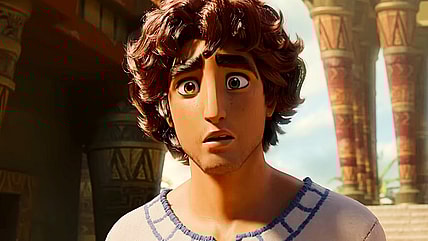 David (Phil Wickham) is grown up and ready for the crown he doesn't want in David (2025), Angel