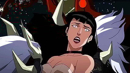 Zatanna (Camilla Luddington) performs a disappearing act she isn't meant to come back from in Justice League Dark: Apokolips War (2020), Warner Bros. Animation