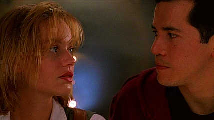 Samantha Mathis and John Leguizamo in Super Mario Bros. (1993), Hollywood Pictures