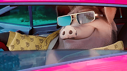 Napoleon (Seth Rogen) is stylin' and profilin' swine in Animal Farm (2025), Angel Studios