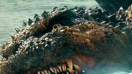 Godzilla rejuvenates after a spicy meatball for more action and carnage in Godzilla Minus One (2023), Toho Co. Ltd