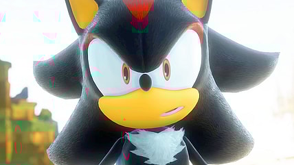 Shadow (Kirk Thorton/Kōji Yusa) is stunned to see Maria (Stephanie Sheh/Yuri Shiratori) alive and well in Sonic x Shadow Generations (2024), SEGA