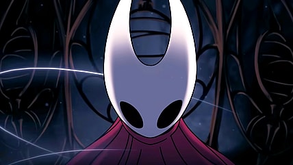 Hornet moments before breaking out of cage in Hollow Knight: Silksong (2025), Team Cherry