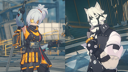 Soldier 11 (Fujī Yukiyo) and Von Lycaon (Kobayashi Chikahiro) in Zenless Zone Zero (2024), HoYoverse