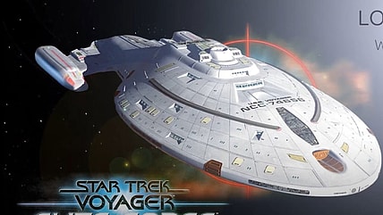 Introduction sequence for Star Trek Voyager Elite Force, screenshot via Gamenaut Youtube