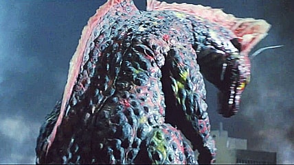 Titanosaurus backs it up in Terror of Mechagodzilla (1975), Toho Co. Ltd.