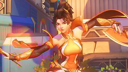 Anran (Fareeha Andersen) dances onto the battlefield in Overwatch (2026), Activision Blizzard