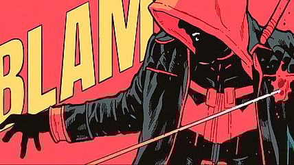 Jason Todd takes a bullet to the shoulder in Red Hood Vol. 2 #1 (2025), DC. Words by Gretchen Felker-Martin, art by Jeff Spokes.