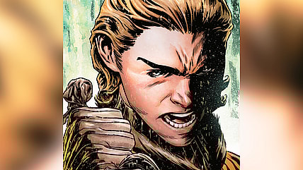 Ketema reveals himself in Marvel Knights: The World To Come Vol. 1 #1 (2025), Marvel Comics. Words by Joe Quesada and Christopher Priest, art by Joe Quesada and Richard Isanove.