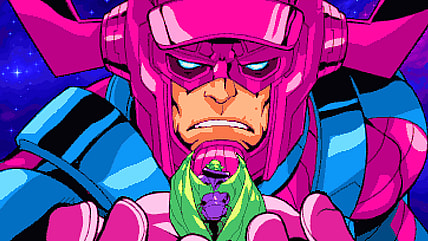 Galactus is unhappy with Annihilus' play for the fate of Earth-616 in Marvel Cosmic Invasion (2025), Tribute Games