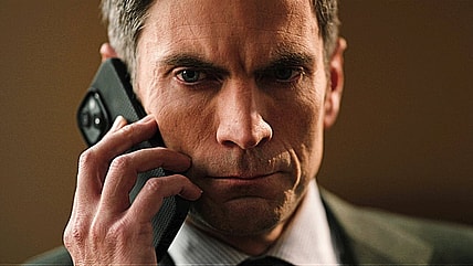 Jamie (Wes Bentley) receives official confirmation of his father's (Kevin Costner) death in Yellowstone Season 5 Episode 9 "Desire Is All You Need" (2024), Paramount Network