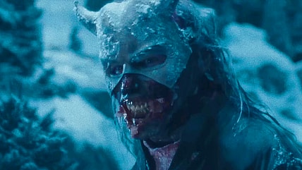 The Grabber (Ethan Hawke) reveals his true face in Black Phone 2 (2025), Universal Pictures