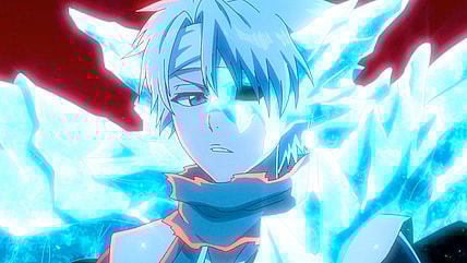 Tōshirō Hitsugaya (Romi Park) regains full control over his Bankai in Bleach: Thousand-Year Blood War Episode 16 "The Fundamental Virulence" (2023), Studio Pierrot