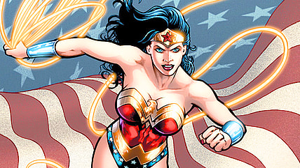 Diana rushes into battle on Don Kramer and Michael Babinski's variant cover to the final issue of Gail Simone's run, as featured on Wonder Woman Vol. 1 #600 "Valedictorian" (2010), DC