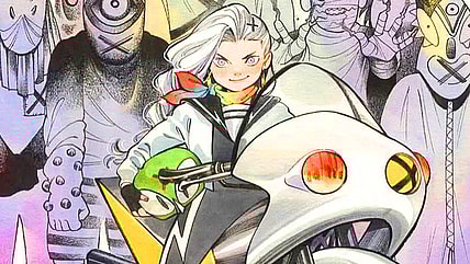 Maystorm is ready to deliver justice on behalf of mutantkind on Peach Momoko's cover to Ultimate X-Men Vol. 2 #21 (2025), Marvel Comics