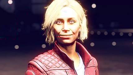 Sarah Morgan (Emily O'Brien) invites the player to meet Aja (Tamika Simpkins) in Starfield (2023), Bethesda