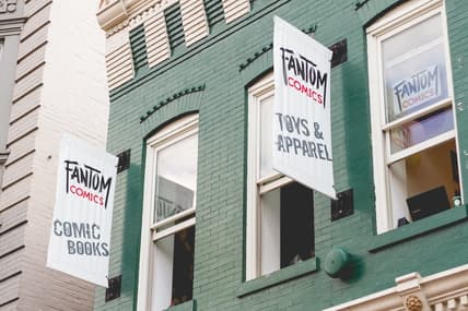Fantom Comics in Dupont Circle, Washington D.C.