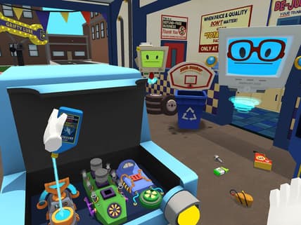 Best Virtual Reality Games Job Simulator (2016), Owlchemy Labs, Screenshot via Steam