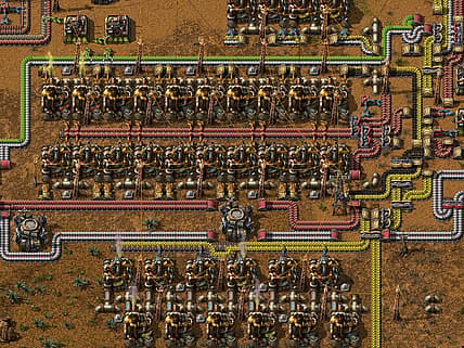 Games with Complex Crafting Systems Factorio (2020), Wube Software LTD., Screenshot via Steam