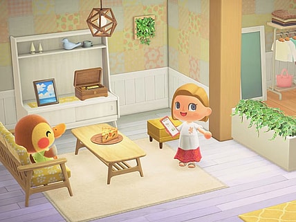 Best Cozy Games on the Switch, Gameplay of Animal Crossing New Horizons - Happy Home Paradise (2021), Nintendo, Screenshot via Nintendo Store
