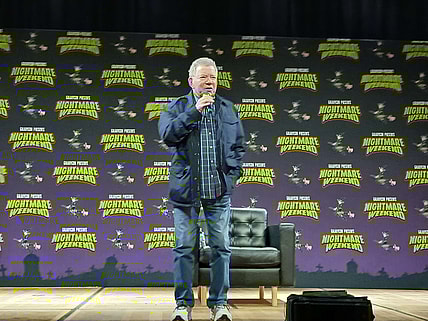 1 and only Shatner at Nightmare Weekend