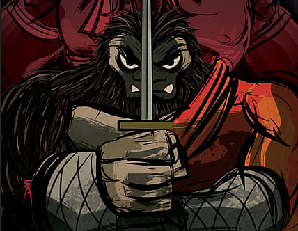 Bigfoot ready to slice and dice in Bigfoot Knows Karate Vol. 1 #1 (2025), Homebrewed Comics