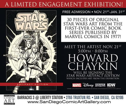Star Wars Art Exhibit