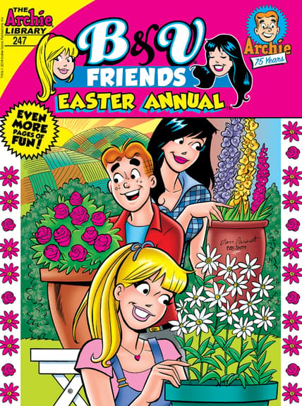 B & V Friends Easter Annual #247 Cover