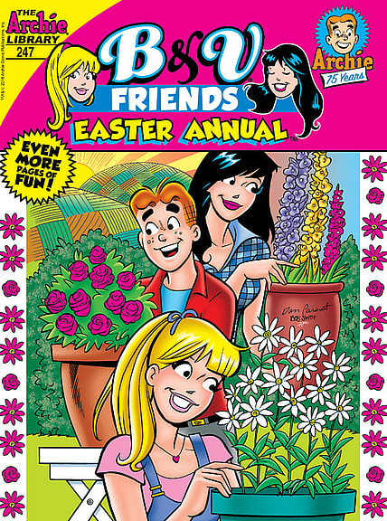 B & V Friends Easter Annual #247 Cover
